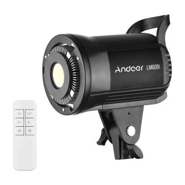 Andoer LM60Bi Портативный светодиодный заполняющий свет для фотосъемки 60 Вт Студийный видеосвет