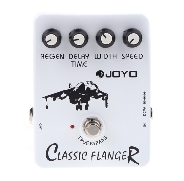 Педаль эффектов для классической гитары Joyo JF-07 Classic Flanger с дизайном True Bypass