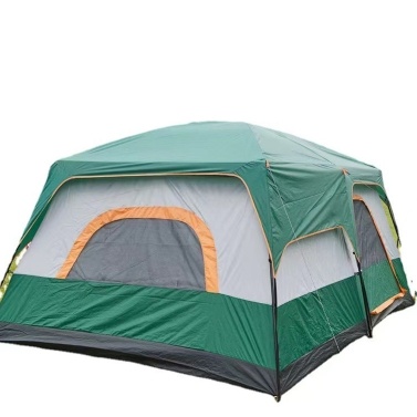 Открытая большая космическая палатка для кемпинга, две спальни и одна гостиная, портативная непромокаемая палатка с защитой от солнца