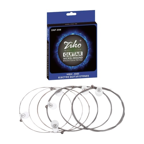 Струны для электрогитары Hexagon Alloy Wire Nickel Wound Bright Corrosion Resistant 6 Strings Set (.009-.042) Extra Light Special