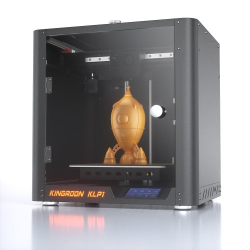 KINGROON KLP1 230 3D-принтер FDM 500 мм/с. Быстрая печатная машина Размер печати 230x230x210 мм 3,5-дюймовый сенсорный экран